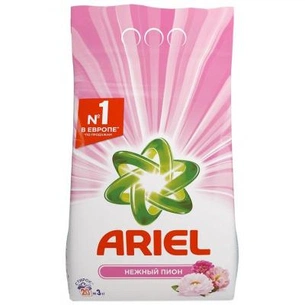 Пральний порошок Ariel Ніжна півонія 3 кг Автомат (8001090743794) зображення 1