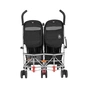 Коляска Maclaren Twin Triumph для двійні Чорно-сіра (WM1Y120032) - зменшене зображення 4