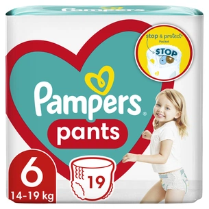Підгузки Pampers трусики Pants Giant Розмір 6 (14-19 кг) 19 шт (8006540067802) зображення 1