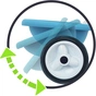 Дитячий велосипед Smoby Be Move Комфорт 3 в 1 блакитний (740414) - зменшене зображення 9