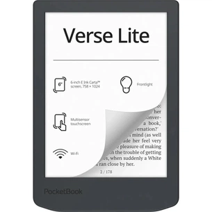 Електронна книга Pocketbook 619 Verse Lite, Midnight Grey (PB619-T-CIS) изображение 1