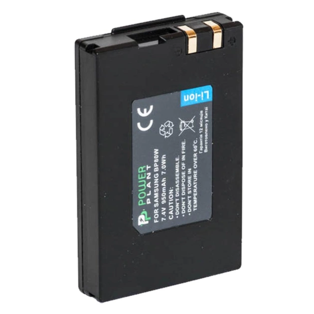 Акумулятор до фото/відео PowerPlant Samsung IA-BP80W (DV00DV1250) - изображение 1
