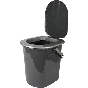 Відро-туалет Алеана Граніт/сірий 22 л (алн 171096/граніт/сіре) изображение 1