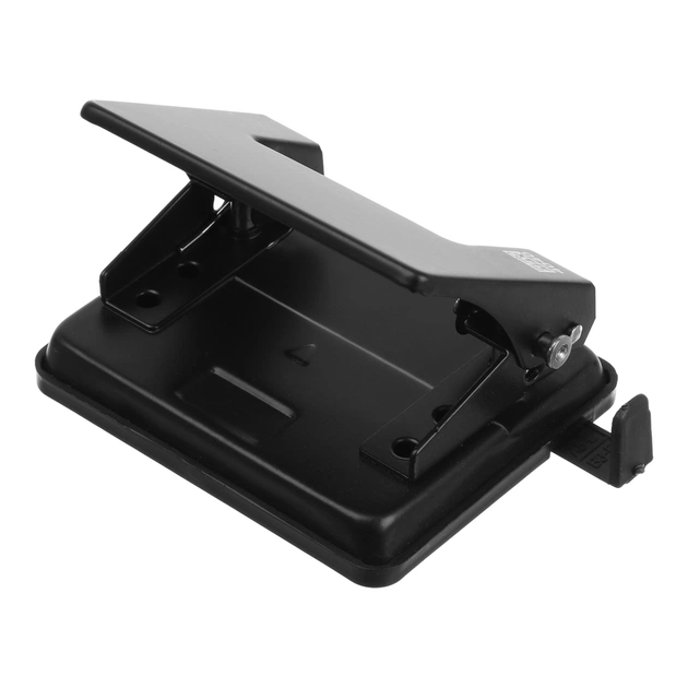 Діркопробивач Buromax металевий JOBMAX, до 20 аркушів, 110 х 90 х 75мм, чорний (BM.4040-01) - picture 2