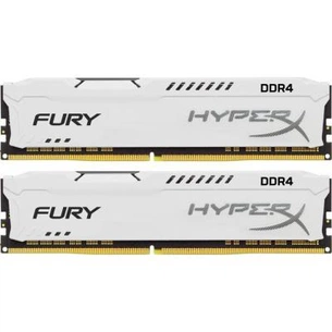 Модуль пам'яті для комп'ютера DDR4 16GB (2x8GB) 2133 MHz HyperX FURY White Kingston Fury (ex.HyperX) (HX421C14FW2K2/16) зображення 1