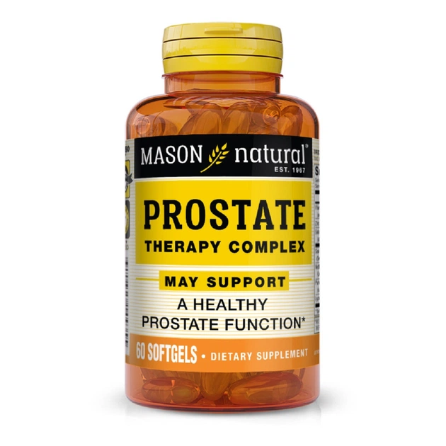 Вітамінно-мінеральний комплекс Mason Natural Комплекс терапії простати, Prostate Therapy Complex, 60 геле (MAV-14435) - зображення 1