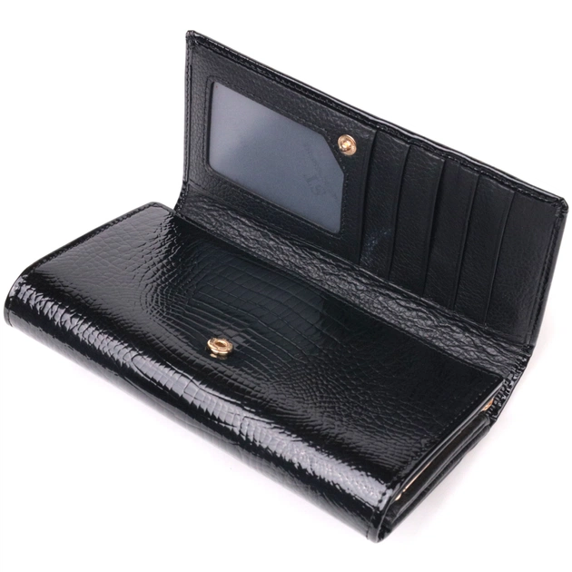 Гаманець ST Leather Чорний (19403) - зображення 3