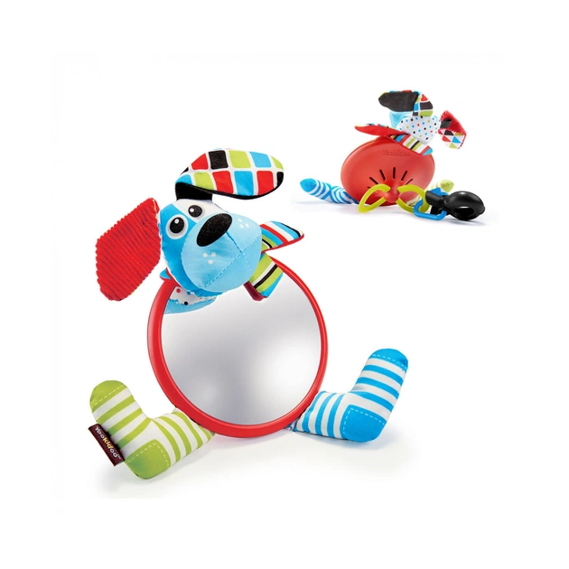 Іграшка на коляску Yookidoo Моє перше дзеркальце Собачка (90567) - picture 3