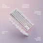 Клавіатура Logitech G715 Aurora Wireless Gaming GX Red Lightspeed/Bluetooth UA Off-White (920-010692) - зменшене зображення 6