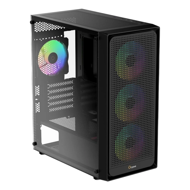 Корпус для ПК OCYPUS GAMMA C50 BK ARGB (GAMMA-C50-BKG400XX-GL) - изображение 1