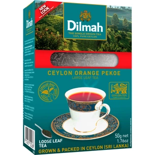Чай Dilmah Черный Великолистовый 50 г (9312631122268) изображение 1