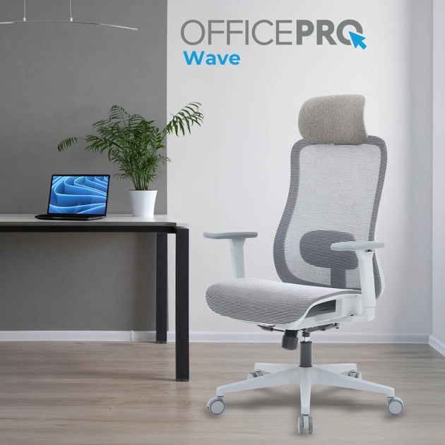 Офисное кресло OfficePro Wave OC670-G-G-G (OC670-G-G-G) - изображение 9
