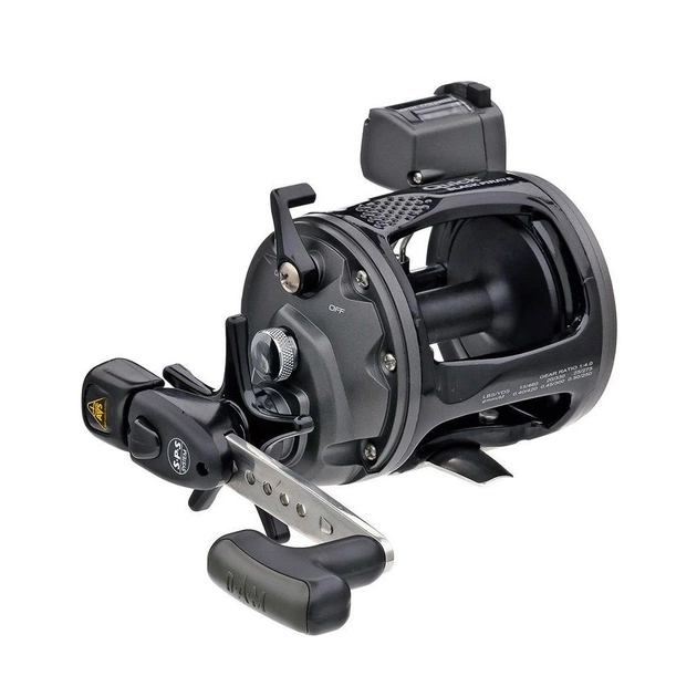 Котушка мультиплікаторна DAM QUICK BLACK PIRATE 30LHC з лічильником (51822) - изображение 1