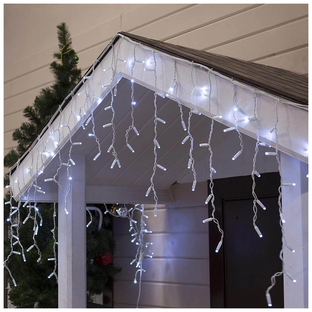 Гірлянда ColorWay Бахрома 6мx0.6м 192Led IP44 холодний колір (CW-GOF-192L66VCW) - picture 10