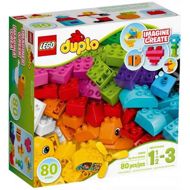 Конструктор LEGO Duplo Мої перші кубики (10848) - изображение 1