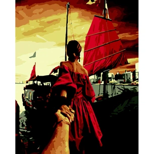 Картина по номерам ZiBi Багряні вітрила 40*50 см ART Line (ZB.64203) зображення 1