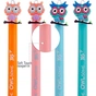 Ручка шариковая Yes Cute owl автоматическая 0,7 мм синяя (412007) - уменьшенное изображение 4