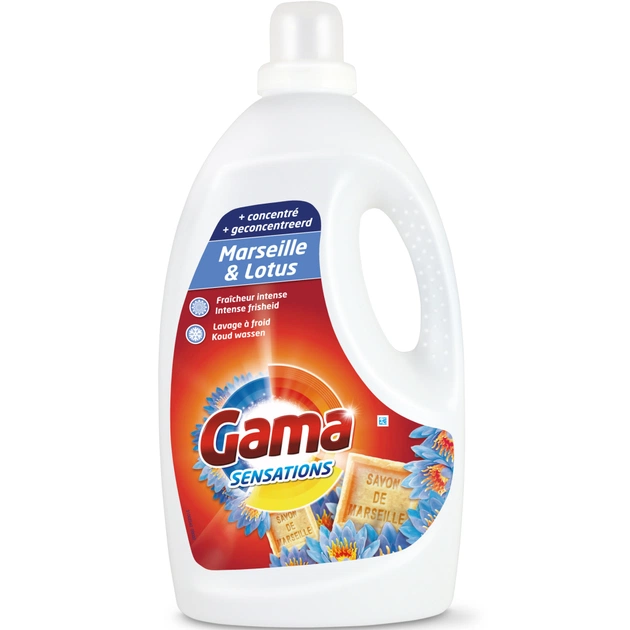 Гель для прання Gama Sensations Marseille & Lotus 1.2 л (8435495815921) - зображення 1