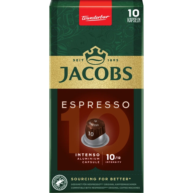 Кофе в капсулах Jacobs Espresso 10 Intenso 10 шт - изображение 3