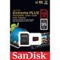 Карта пам'яті SanDisk 128GB microSDXC class 10 UHS-I 4K Extreme Plus (SDSQXWG-128G-GN6MA) - зменшене зображення 4