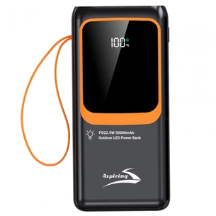 Батарея універсальна Aspiring Light 50 50000mAh PD/22.5W (PB-L50) зображення 1