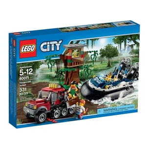 Конструктор LEGO City Поліцейський корабель на повітряній подушці (60071) зображення 1
