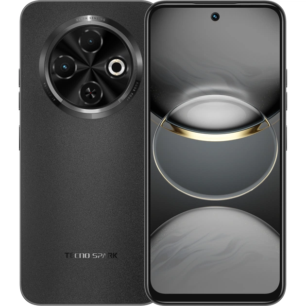 Мобільний телефон Tecno Spark 30C 8/256GB Orbit Black (4894947051760) - зображення 1