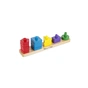 Розвиваюча іграшка Melissa&Doug дерев'яні пірамідки на платформі (MD10379) - зменшене зображення 5