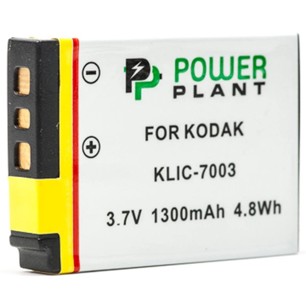 Акумулятор до фото/відео PowerPlant Kodak KLIC-7003 (DV00DV1220) - зображення 1