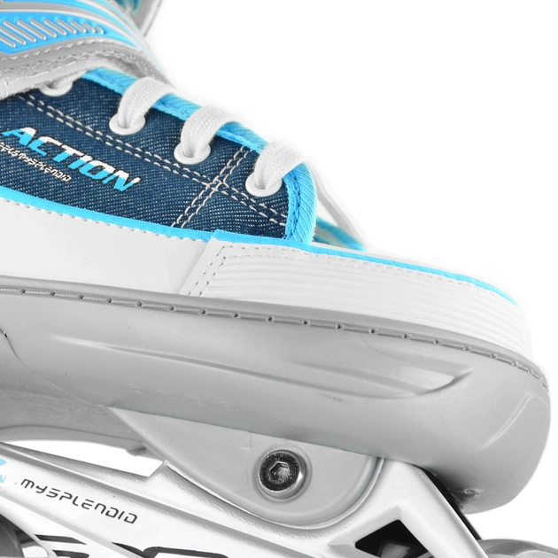 Роликові ковзани Action Kire Блакитні 37-40 (PW-126B-13-2BLUE/37-40) - picture 4