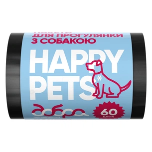 Пакети для собак Добра Господарочка чорні 60 шт. (4820086521635) изображение 1
