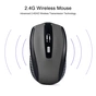 Мышка беспроводная Wireless 2.4G USB 1200 DPI - уменьшенное изображение 3