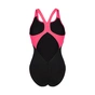 Купальник Arena Dreamhline Swimsuit V Back 008328-500 чорний, фіолетовий, бірюзовій 42 (3468337427971) - зменшене зображення 5