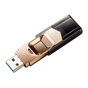 USB флеш накопичувач Apacer 64GB AH650 Gold USB 3.0 (AP64GAH650C-1) - зменшене зображення 3