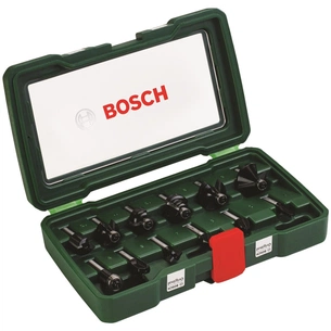 Набір фрез Bosch Expert for Wood 8мм, 12шт (2.607.019.466) изображение 1