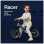 Біговел QPlay Racer с надувными колесами Red White (B-300RedWhite) - зменшене зображення 3