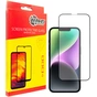 Скло захисне Dengos Full Glue iPhone 14 black frame (TGFG-230) - зменшене зображення 1