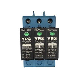 Автоматичний вимикач YRO Фотогальванічний захист (YRSP-D2-1000-20-40KA-3p) зображення 1