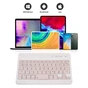Клавіатура BeCover Bluetooth UA Pink (713411) - зменшене зображення 5