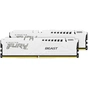 Модуль пам'яті для комп'ютера DDR5 32GB (2x16GB) 5200 MHz Beast EXPO White Kingston Fury (ex.HyperX) (KF552C36BWEK2-32) - зменшене зображення 2