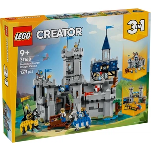 Конструктор LEGO Creator Середньовічний замок із лицарем на коні (31168) зображення 1
