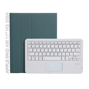 Чохол до планшета BeCover Keyboard+TouchPad Apple iPad Air 11" M2/M3 (2024/2025) Dark Green (712597) зображення 1