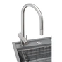 Мийка кухонна GRANADO Royal Estella grafito (+ подрібнювач Algar 1000 + змішувач Ferrol inox + дозатор Redondo inox + (ksg0309) - зменшене зображення 2