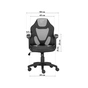 Крісло ігрове GT Racer X-1414 Gray/Black Suede (X-1414 Fabric Gray/Black Suede) - зменшене зображення 6