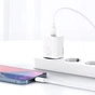 Зарядний пристрій Baseus Super Si 1C 20W With Simple Wisdom Data Cable Type-C/iP White (TZCCSUP-B02) - уменьшенное изображение 12