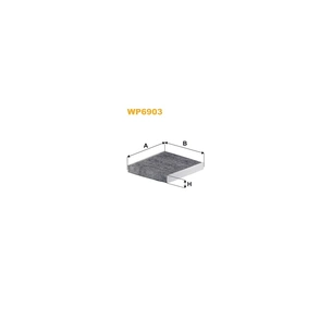 Фільтр салону Wixfiltron WP6903 зображення 1