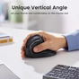 Мишка Ugreen MU008 Vertical Wireless Black (25444) - зменшене зображення 10