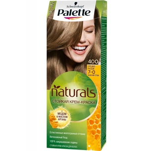 Фарба для волосся Palette Naturals 7-0 Середньо-русявий 110 мл (3838824124407) зображення 1