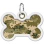 Адресник для тварин WAUDOG Smart ID з QR паспортом "Мілітарі" кістка 40х28 мм (231-4026) - уменьшенное изображение 2