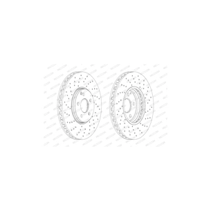 Гальмівний диск FERODO DDF1981RC-1 зображення 1